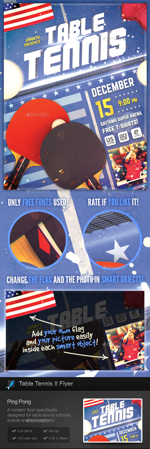 Table Tennis II Ping Pong Flyer Template by StormDesigns GraphicRiver